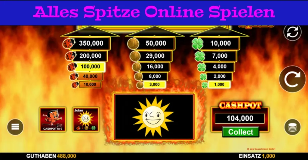 alles spitze online spielen